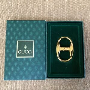Vintage Gucci key ring/charm
